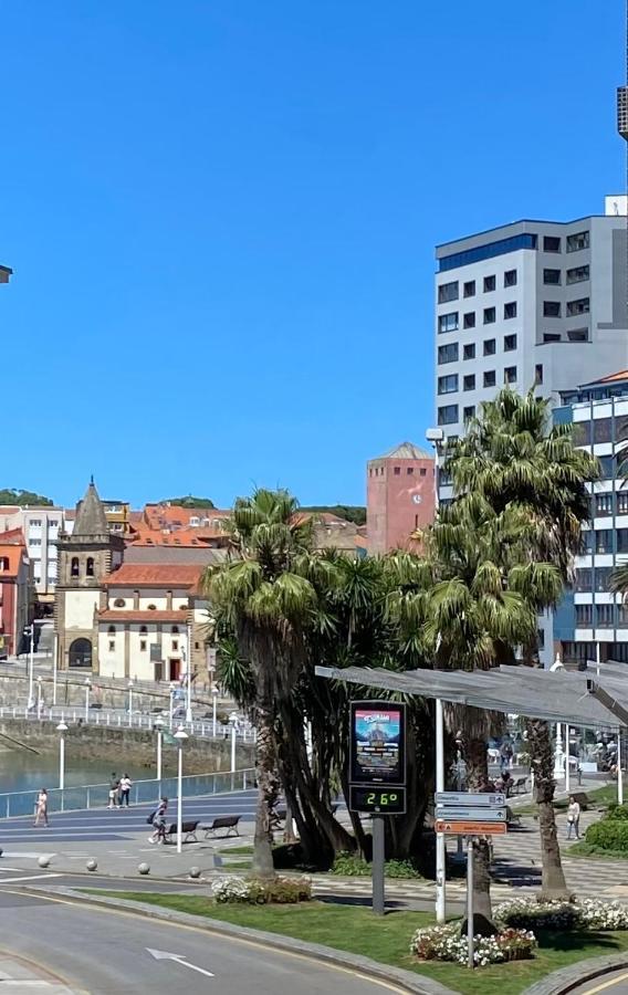Alojamientos Muelle De Gijón Exteriör bild
